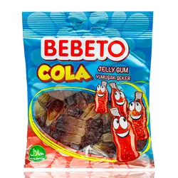 پاستیل ببتو BEBETO مدل نوشابه ای 160 گرمی