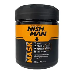 ماسک مو بدون سولفات نیشمن NISH MAN حجم 750 میلی لیتر