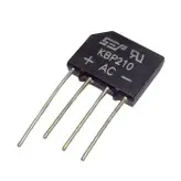 ترانسفورماتور کاهنده ولتاژ مدل 220/12v-1.5A به همراه پل دیود