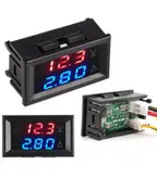 ولتمتر/آمپرمتر پنلی 10A/99V