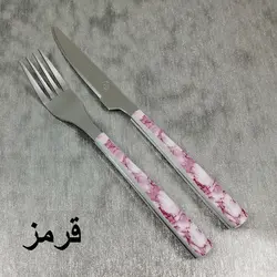 سرویس کارد و چنگال میوه خوری 12 پارچه ام جی مدل STAR