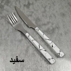 سرویس کارد و چنگال میوه خوری 12 پارچه ام جی مدل STAR