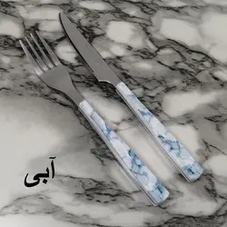 سرویس کارد و چنگال میوه خوری 12 پارچه ام جی مدل STAR