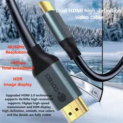 کابل HDMI کوتتسی Coteetci 87103 طول 3 متر