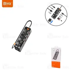 هاب 11 پورت بیوا Biva HUB-04 Type-C 11 in 1 Docking Station