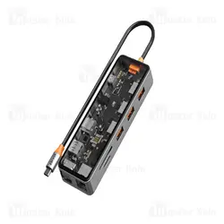 هاب 11 پورت بیوا Biva HUB-04 Type-C 11 in 1 Docking Station
