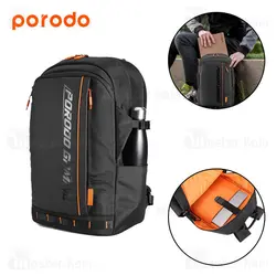 کوله پرودو Porodo Gaming Water Resistand PU Laptop Backpack PDX534 مناسب برای لپ تاپ 15 اینچی