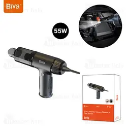 جارو شارژی دمنده بیوا Biva BVC-03D 2 in 1 Wireless Vacuum Cleaner and Dust Blower توان 55 وات