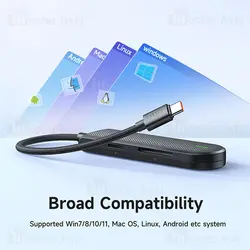 هاب 5 پورت Type C مک دودو Mcdodo HU-1430 5 in 1 USB C HUB