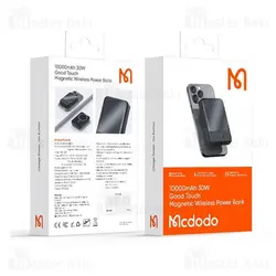 پاوربانک وایرلس 10000 مگنتی مک دودو Mcdodo MC-5931 توان 30 وات