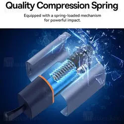 چکش اضطراری بیسوس Baseus CG013 SharpTool C10934401111-00 دارای کاتر کمربند