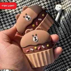 کاور محافظ فانتزی ایرپاد Apple Airpods 1/2 طرح خرس کاپ کیک