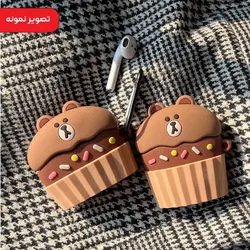 کاور محافظ فانتزی ایرپاد Apple Airpods 1/2 طرح خرس کاپ کیک