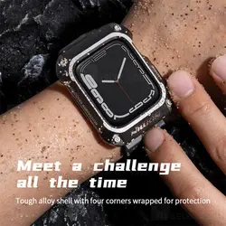 بند و کاور نیلکین اپل واچ Nillkin DynaGuard Apple Watch 44mm 4/5/6 series