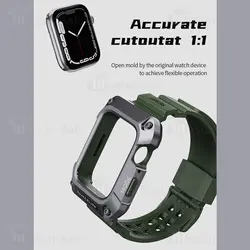 بند و کاور نیلکین اپل واچ Nillkin DynaGuard Apple Watch 44mm 4/5/6 series