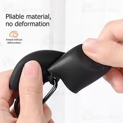 کاور محافظ سیلیکونی هندزفری شیائومی Xiaomi Redmi Buds 3 Pro دارای قلاب آویز