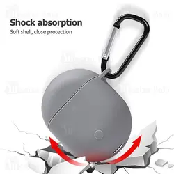 کاور محافظ سیلیکونی هندزفری شیائومی Xiaomi Redmi Buds 3 Pro دارای قلاب آویز