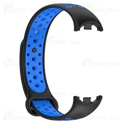 بند سیلیکونی طرح نایکی دستبند سلامتی شیائومی Xiaomi Band 8 Ventilate Strap