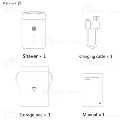 ماشین ریش تراش شیائومی Xiaomi Mijia S100 ضد آب