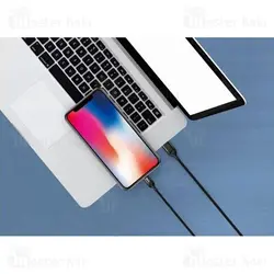 کابل میکرو یو اس بی بیوا Biva C-03V طول 1.2 متر شدت جریان 2.4 آمپر