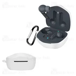 کاور محافظ سیلیکونی هندزفری کیو سی وای Xiaomi QCY G1 دارای قلاب آویز