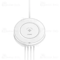 شارژر وایرلس الدینیو LDNIO AW003 Desktop Wireless Charger 32W 1USB-C 3USB-A توان 32 وات با کابل