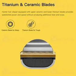 ماشین اصلاح چندکاره شیائومی Xiaomi Enchen Hunter Professional Electric Hair Clipper