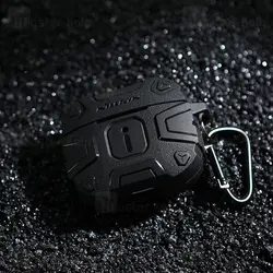 کاور محافظ ایرپاد 3 نیلکین Nillkin AirPods 3 Explorer Protective case دارای قلاب آویز