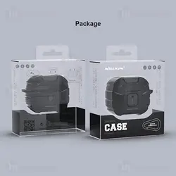 کاور محافظ ایرپاد 3 نیلکین Nillkin AirPods 3 Explorer Protective case دارای قلاب آویز