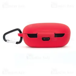 کاور محافظ سیلیکونی هندزفری کیو سی وای Xiaomi QCY T17s / T17 دارای قلاب آویز