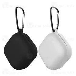 کاور محافظ سیلیکونی هندزفری سامسونگ Samsung Galaxy Buds Pro / Buds Live Silicone Case با قلاب آویز