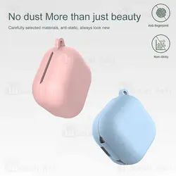 کاور محافظ سیلیکونی هندزفری سامسونگ Samsung Galaxy Buds Pro / Buds Live Silicone Case با قلاب آویز