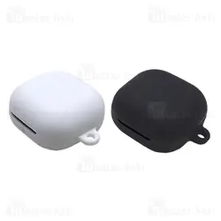 کاور محافظ سیلیکونی هندزفری سامسونگ Samsung Galaxy Buds Pro / Buds Live Silicone Case با قلاب آویز
