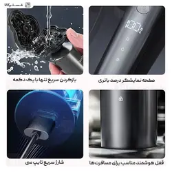 ماشین ریش تراش شیائومی Xiaomi ShowSee F305-GY Electric Shaver IPX7 ضد آب