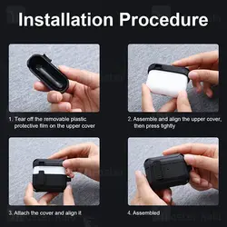 کاور محافظ ضد ضربه هندزفری نیلکین ایرپاد Apple AirPods Pro / Pro 2 Nillkin Bounced Protective Case