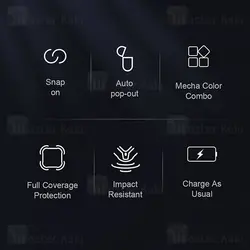 کاور محافظ ضد ضربه هندزفری نیلکین ایرپاد Apple AirPods Pro / Pro 2 Nillkin Bounced Protective Case