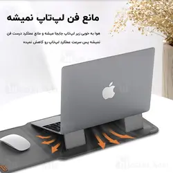کیف لپ تاپ چندکاره نیلکین Nillkin Versatile Laptop Sleeve 3 in 1 Function سایز 14 اینچ