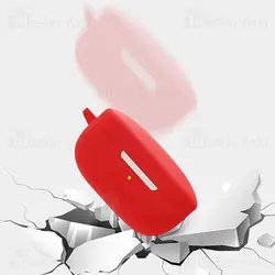 کاور محافظ سیلیکونی هندزفری کیو سی وای Xiaomi QCY T13 Earphone Silicone Case همراه با قلاب آویز