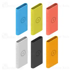 کاور محافظ سیلیکونی پاوربانک وایرلس 10000 شیائومی Xiaomi Mi Wireless Power Bank PLM11ZM Silicon Case