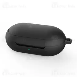 کاور محافظ سیلیکونی هندزفری سامسونگ Samsung Galaxy Buds / Buds Plus Silicone Case دارای قلاب آویز