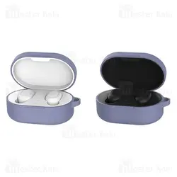 کاور محافظ سیلیکونی هندزفری شیائومی Xiaomi Redmi AirDots 3 Earphone Silicone Case دارای قلاب آویز
