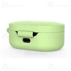 کاور محافظ سیلیکونی هندزفری شیائومی Xiaomi Redmi AirDots 3 Earphone Silicone Case دارای قلاب آویز