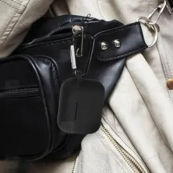 کاور محافظ سیلیکونی هندزفری کیو سی وای Xiaomi QCY T10 / T11 Earphone Silicone Case دارای قلاب آویز