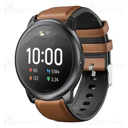 بند چرمی ساعت هوشمند شیائومی Xiaomi Haylou LS05 / RT LS05S Leather Strap