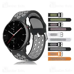 بند سیلیکونی طرح نایکی ساعت هوشمند Xiaomi Amazfit GTR 2 / GTR 47mm / GTR 2e Strap Silicone Band