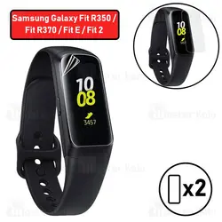پک 2تایی محافظ نانو ساعت هوشمند Samsung Galaxy Fit E / Fit 2 / Fit R350 / Fit R370 TPU Protector
