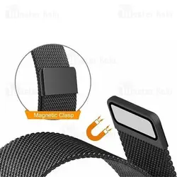بند فلزی ساعت هوشمند شیائومی Xiaomi Amazfit GTS / GTS 2 / GTS 2e Stainless Steel Milanese Strap