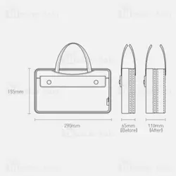 کیف نینتندو سوئیچ بیسوس Baseus Track Series Switch Storage Bag LBGD-A0G