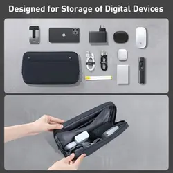 کیف لوازم جانبی بیسوس Baseus Basics Series Digital Device Storage Bag (S) LBJN-D0G سایز کوچک