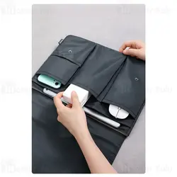 کیف لپ تاپ بیسوس Baseus Basics Series 16 Laptop Sleeve LBJN-B0G سایز 16 اینچ
